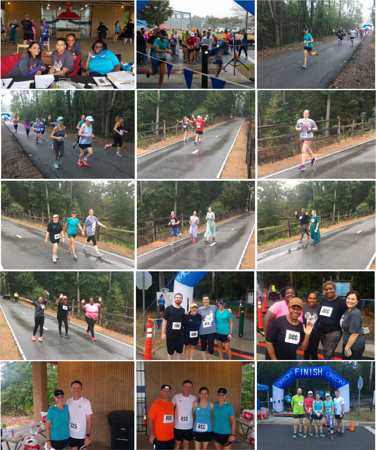 Augusta Trot to Clot Collage Event Photos